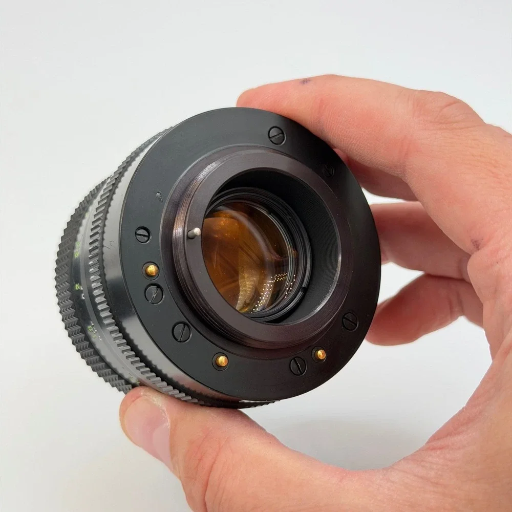 Carl Zeiss Jena Pancolar Electric 50mm f1.8 MC M42 Mount Prime Lens DDR CLEAN
